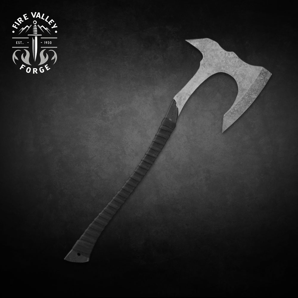 The Kraken Battle Axe by Fire Valley Forge