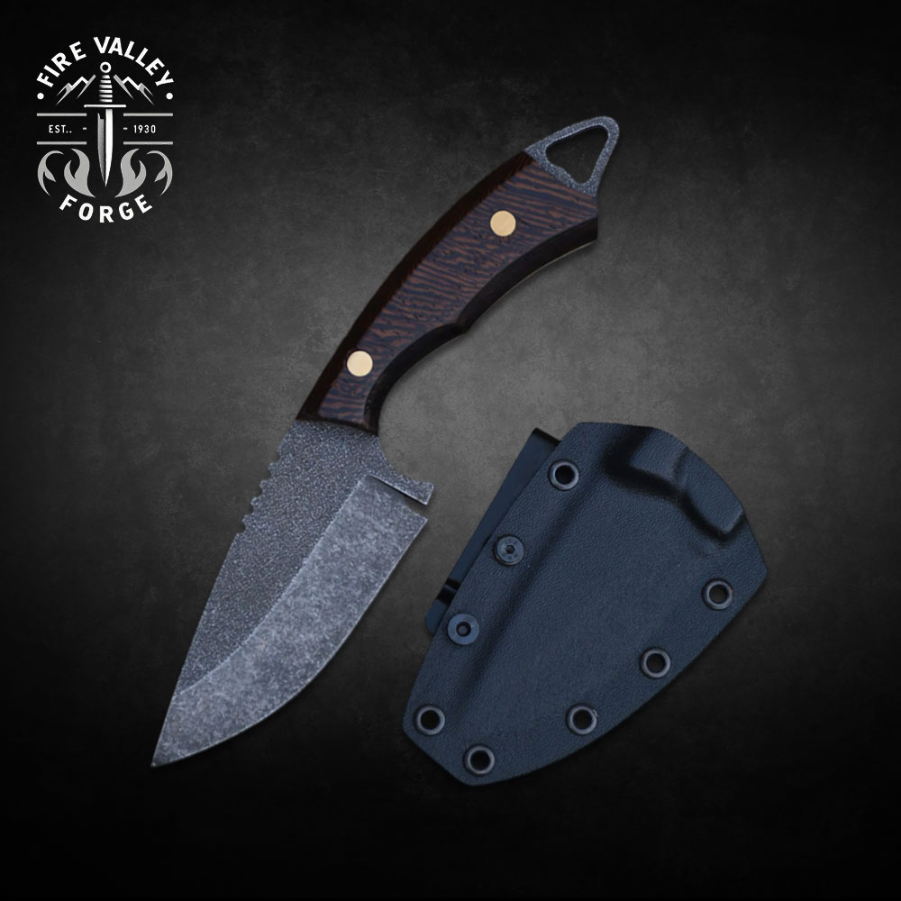 The Premium Sleipner Steel Blade Ultimate Skinning Knife for Adventures by Fire Valley Forge