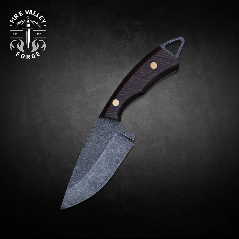 The Premium Sleipner Steel Blade Ultimate Skinning Knife for Adventures by Fire Valley Forge