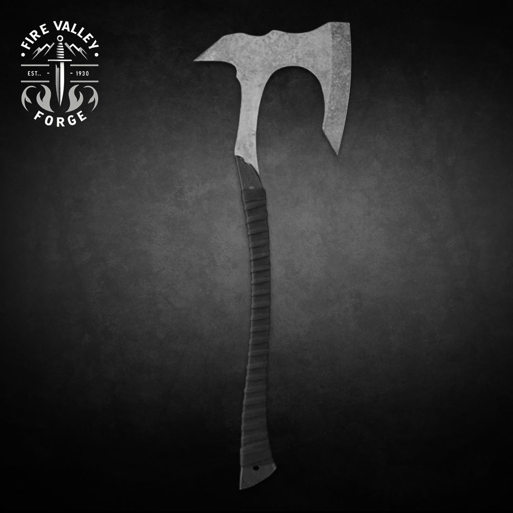 The Kraken Battle Axe by Fire Valley Forge