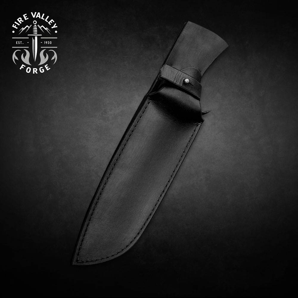 The Forge Master: Full-Tang Hunting Bowie Knife for Ultimate Durability by Fire Valley Forge